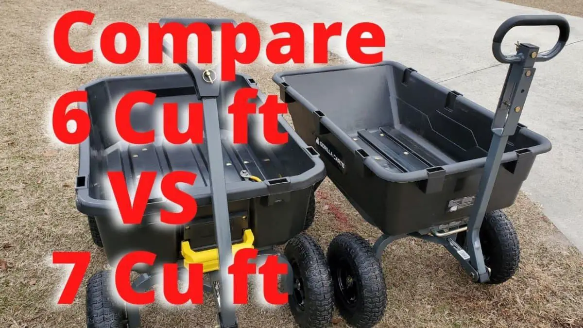 Gorilla Dump Carts; Sizes Compared & Pro Tips